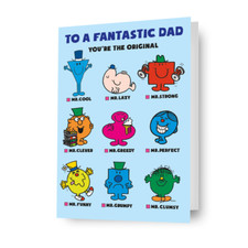 Dad Birthday Card Mr Men &