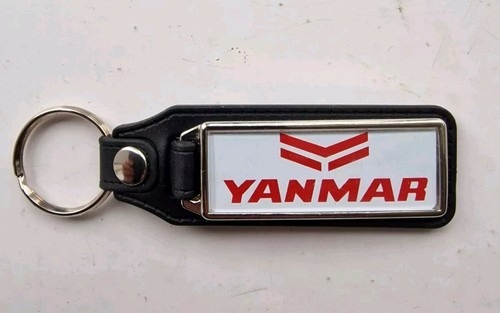 Yanmar tractor leather keyring - yanmar,