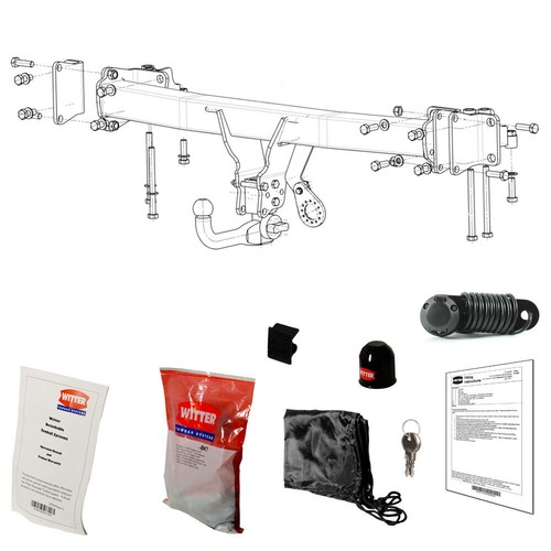 Witter towbar for land rover - for,