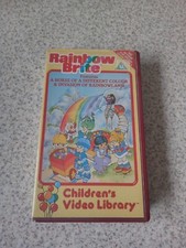 RAINBOW BRITE VHS PAL UK Video