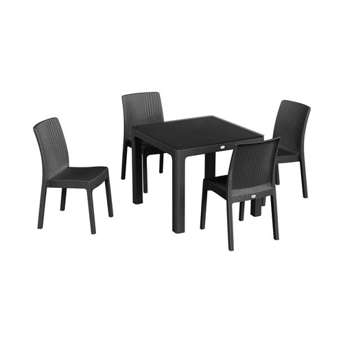 5pc noble square rattan - noble,