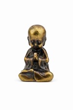 Mini Brass Buddha Statue Small
