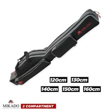 Mikado Fishing Rod Bag Holdall 2 Compartment - Carry Case Fishing Rods & Tackle