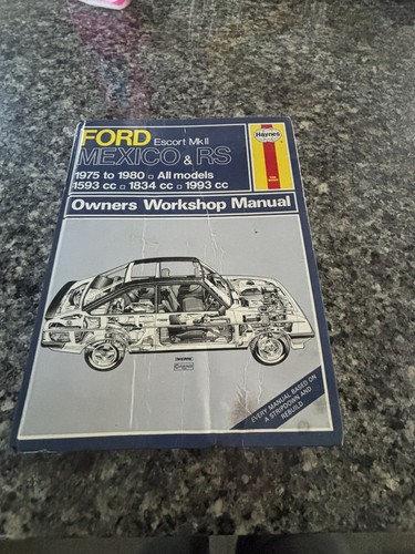 Ford escort mk11 mexico r - escort,