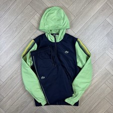 Men’s Lacoste Sport She’ll Tracksuit Navy And Green Size Extra small Men’s