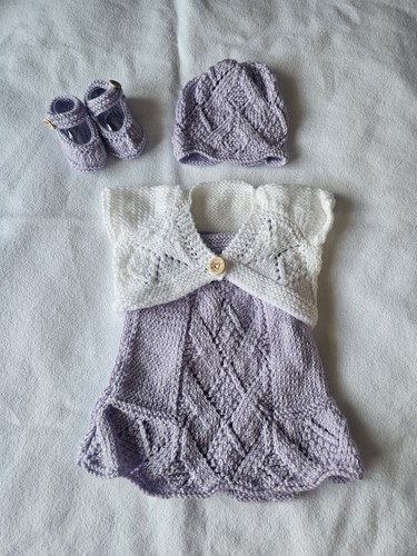 Hand knitted dress bolero hat - hand,