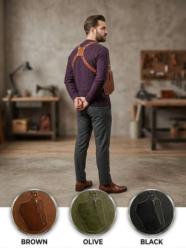 Genuine leather holster - genuine,