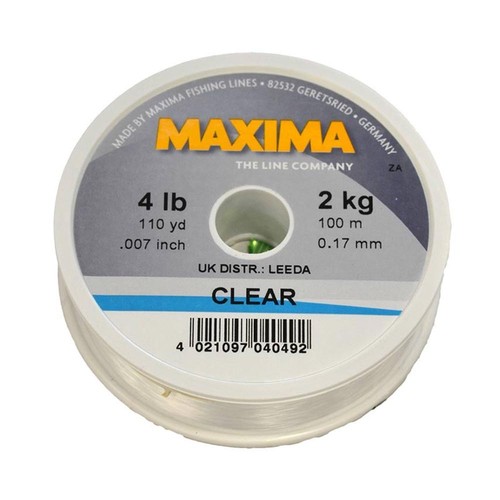 Maxima clear mono fishing line - maxima,