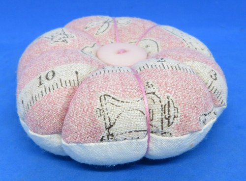 Pink white fabric - pink, vintage