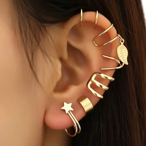 Set earring ear - cuff, clip