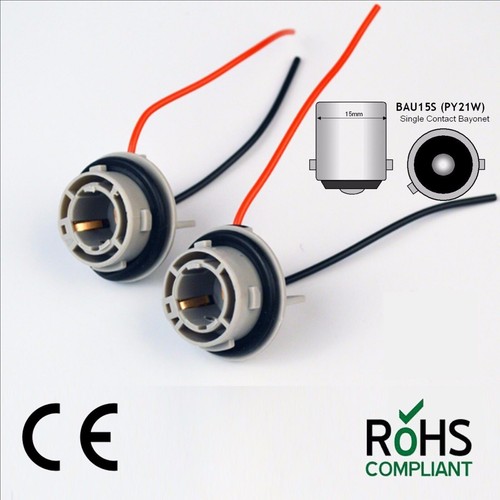 Bau15s bulb holder py21w - 2x,
