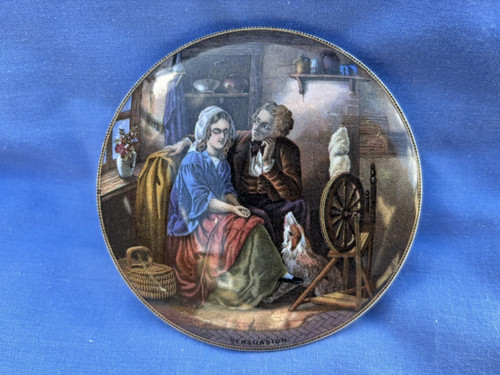 Prattware pot lid - prattware,