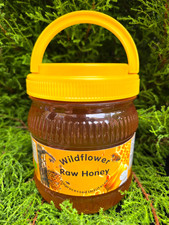 1.7kg Pure Organic Honey Wildflower Runny Raw HARVEST2025 Unprocessed Unfiltered