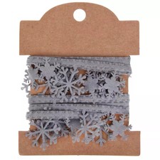 Craft with Fun Ozdoba dekoracyjna Taśma samoprzylepna Filc Gwiz 2m/3cm 12/8