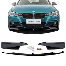 Sport-Performance Front Spoiler Splitter Black Gloss fits on BMW F30 F31 M-Sport