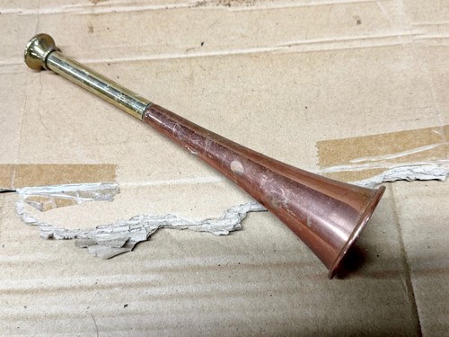 Antique brass copper - antique, bugle