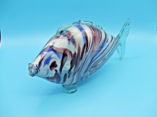 Murano style glass fish - murano,