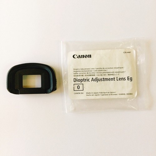 Canon dioptric adjustment - dioptric,