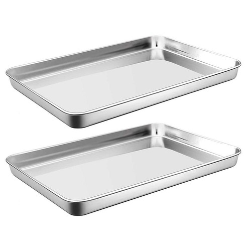 Stainless steel cookie sheet - steel,