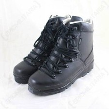 Brand New Black German Army Style Walking/Hiking Mountain Boots