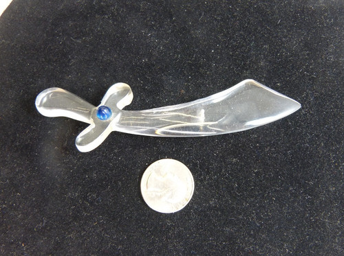 Large vintage scimitar sword - large,
