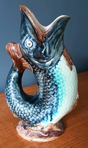 Antique hand painted majolica - antique,