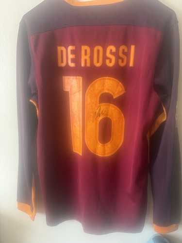 Signed roma shirt rossi - roma, de