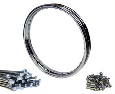 Chrome Rim & Spoke Set - 18 x