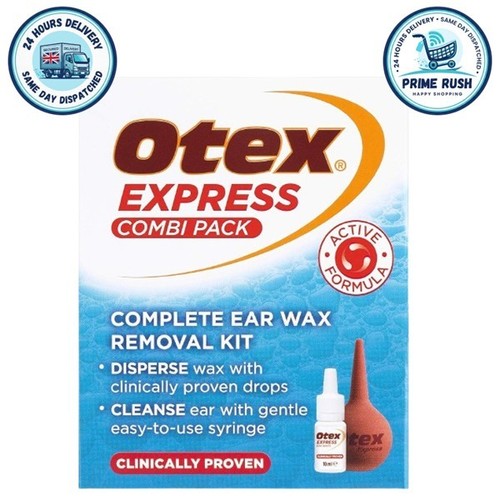 Otex express ear wax removal - otex,