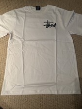 White stussy tshirt size - stussy,