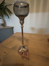 Tall Vintage Indian Silver