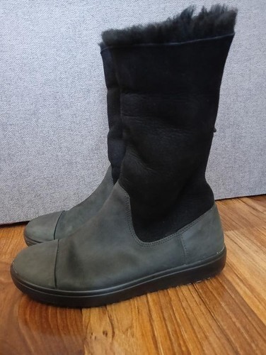 Women ecco boots - ecco, leather