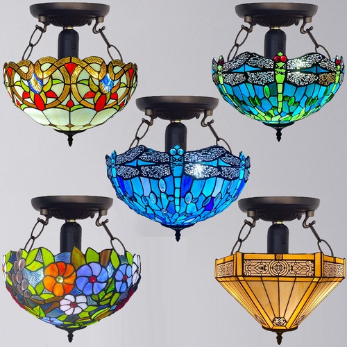 Tiffany ceiling lamps - ceiling,