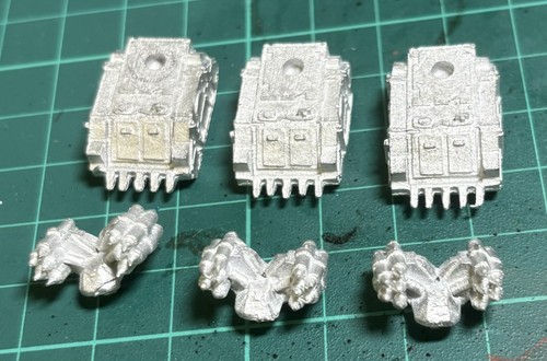 Epic 40k whirlwind tanks - 3,