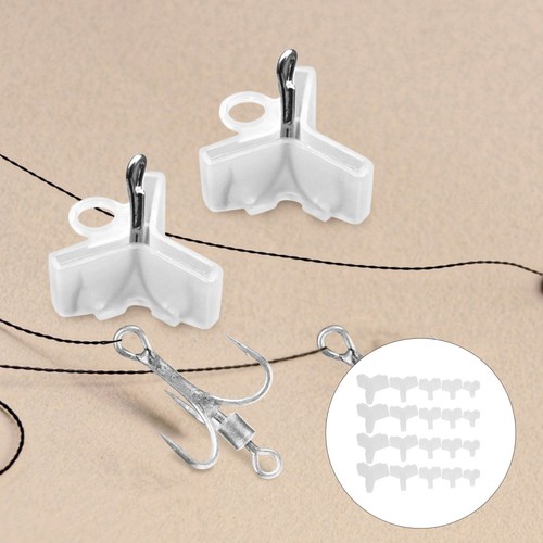 Reusable plastic treble hook - plastic,