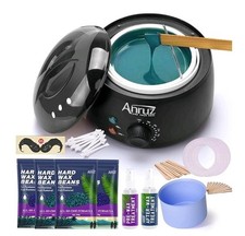 Anruz All-in-One Wax Warmer Kit for Hair Removal
