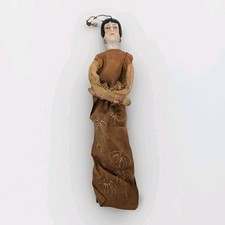 Porcelain Flat Back Half Doll