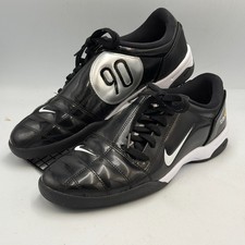 Nike Total 90 Trainers SP Black/Silver Patent UK9.5