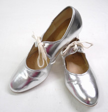 Tap Shoes Katz Silver PU Cuban