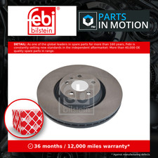 Brake discs pair vented - discs,