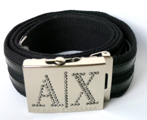 Armani exchange black belt - a/x,