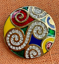 Vintage Irish Celtic Brooch