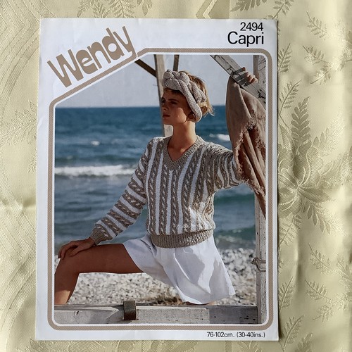 Wendy capri knitting pattern - wendy,