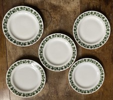 5 Rosenthal Selb Bavaria Side Plates With Ivy Design