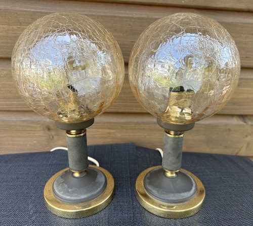 Pair vintage sölken leuchten - pair,