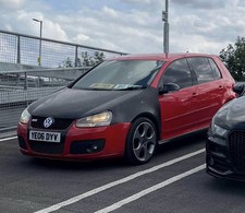VW MK5 GOLF GTI RED 2.0 TFSI