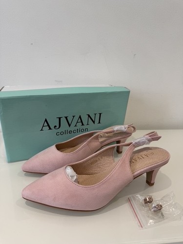 Ajvani pale pink kitten heel - ajvani,