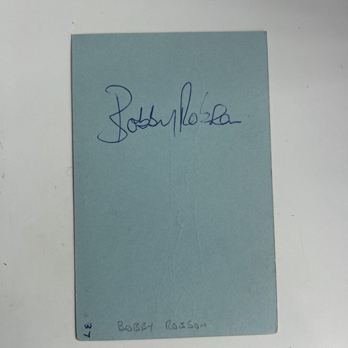 Bobby robson football signed - robson,
