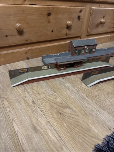 Railway wooden platform - platform’s, x3