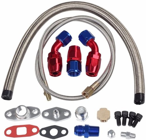 Universal turbo oil line kit - universal,